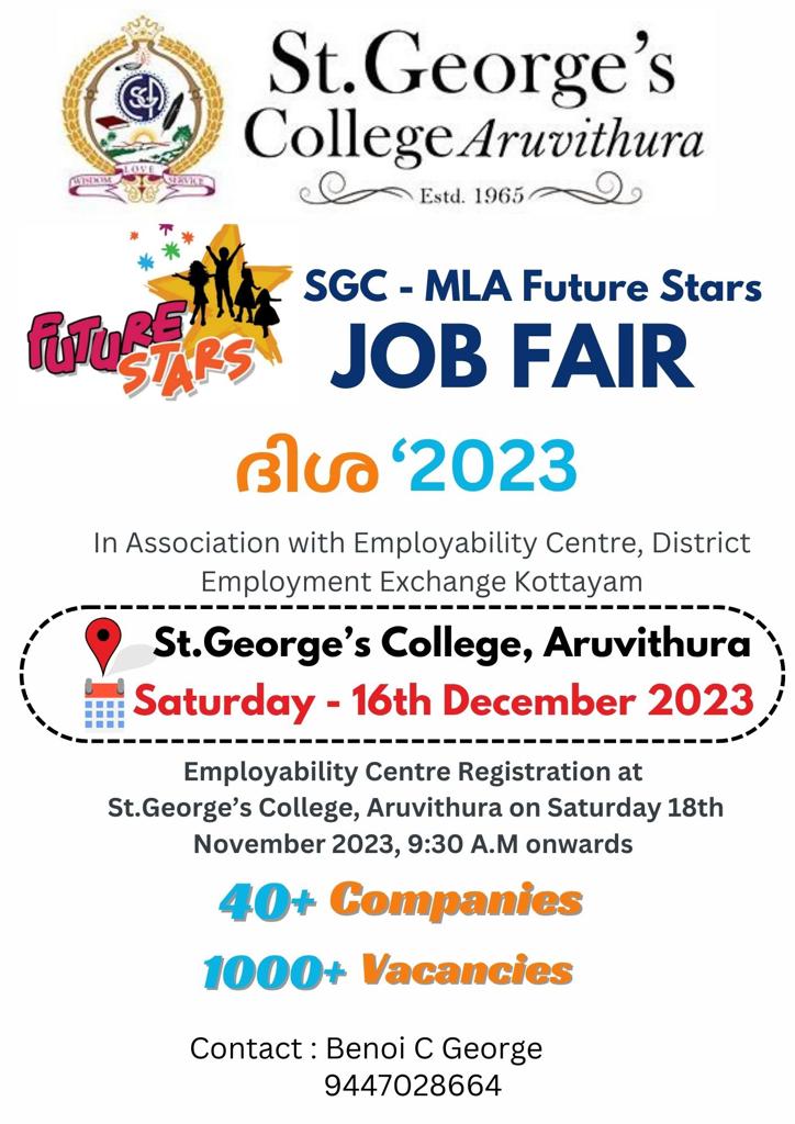 MLA Future Stars Job Fair - Disha